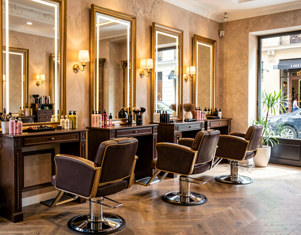 Interno salone Mattia Acconciature